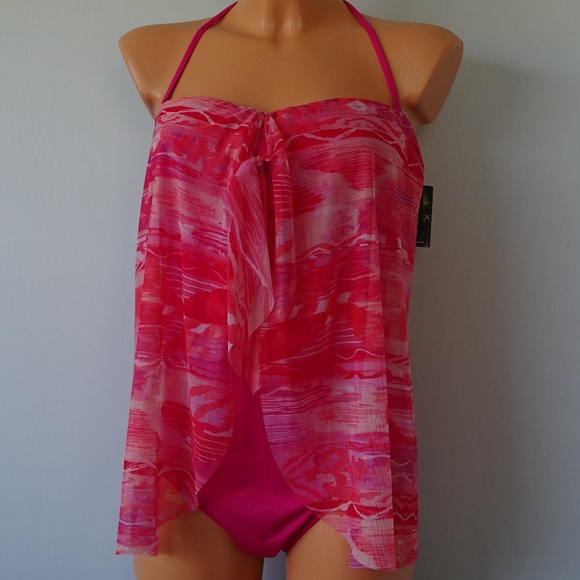 Ralph Lauren Other - Ralph Lauren 1 Piece Calypso Mesh Flyaway Swimsuit
